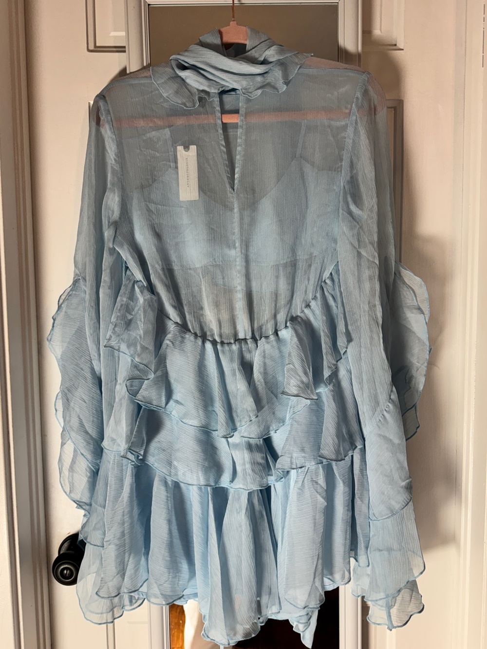 Bardot Anyssa Ruffle Mini sz 8 - Picture 10 of 12